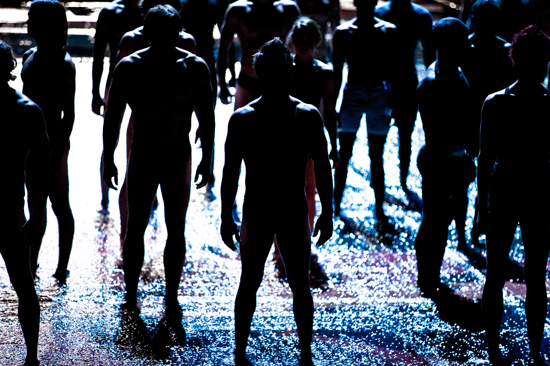 The stranded cast The House of Dancing Water show at the City of Dreams Macau marketing and promotional shots