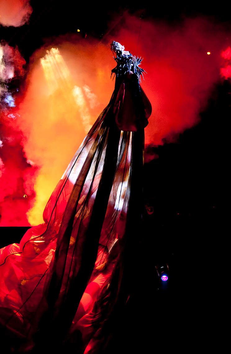 Evil Queen The House of Dancing Water show at the City of Dreams Macau marketing and promotional shots