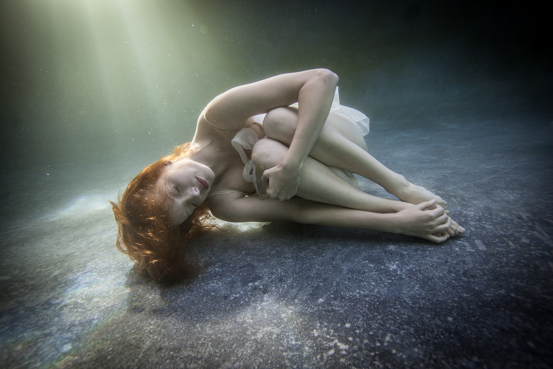 sleeping beauty underwater 