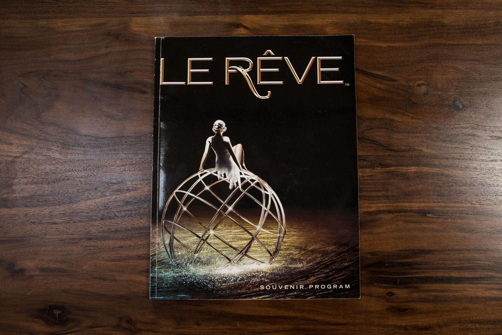 Souvenir program for Le Reve the show at the Wynn Las Vegas